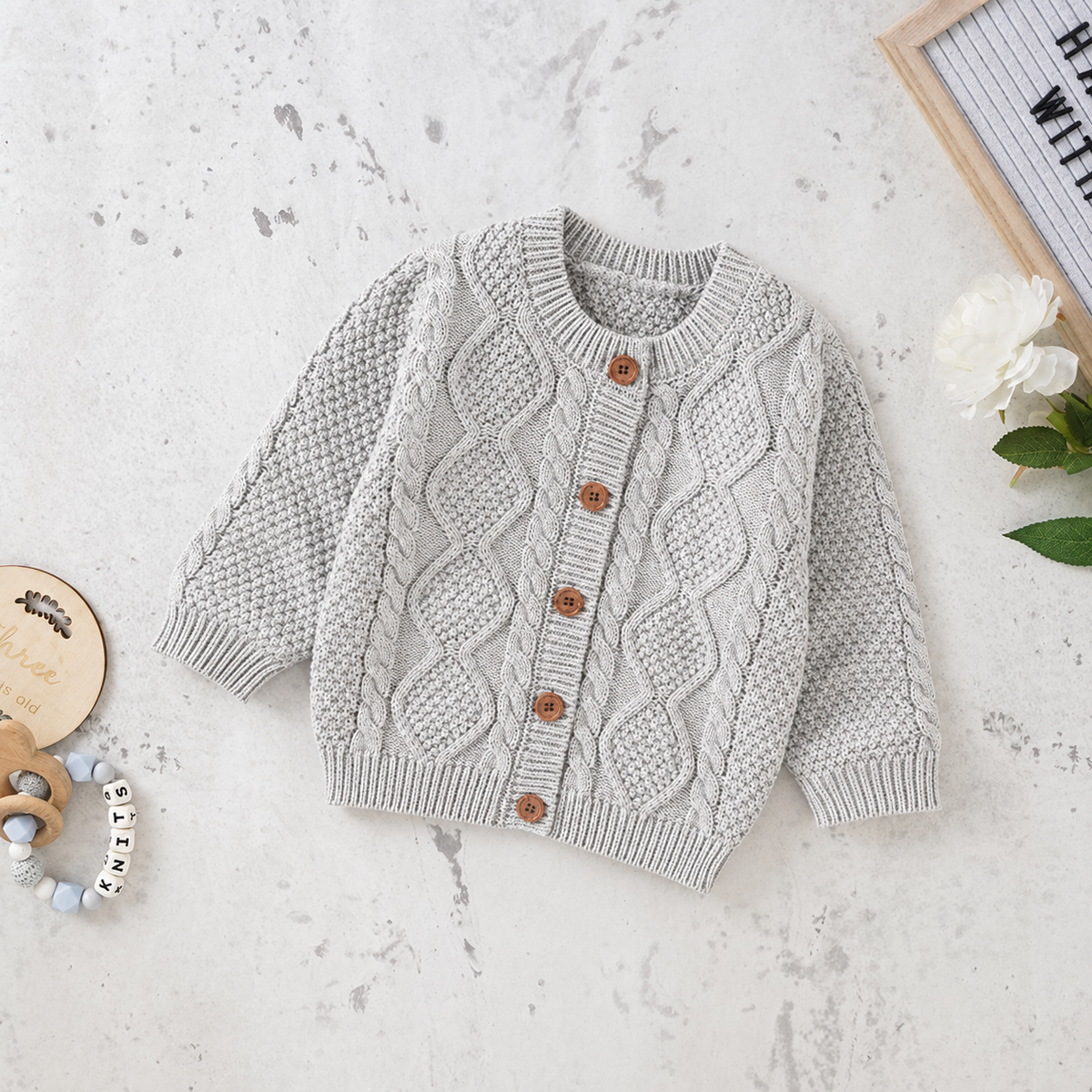 Cable Knit Cardigan